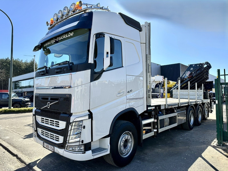Volvo FH 420 8x4 TRIDEM + KRAAN HIAB 408 E-8 HIPRO + WINCH - 63.000km ONLY - CREWCAB 4 SEATER - PLATFORM 7m - TOP CONDITION - Φορτηγό με ανοιχτή καρότσα, Φορτηγό με γερανό: φωτογραφία 3 Volvo FH 420 8x4 TRIDEM + KRAAN HIAB 408 E-8 HIPRO + WINCH - 63.000km ONLY - CREWCAB 4 SEATER - PLATFORM 7m - TOP CONDITION - Φορτηγό με ανοιχτή καρότσα, Φορτηγό με γερανό: φωτογραφία 3
