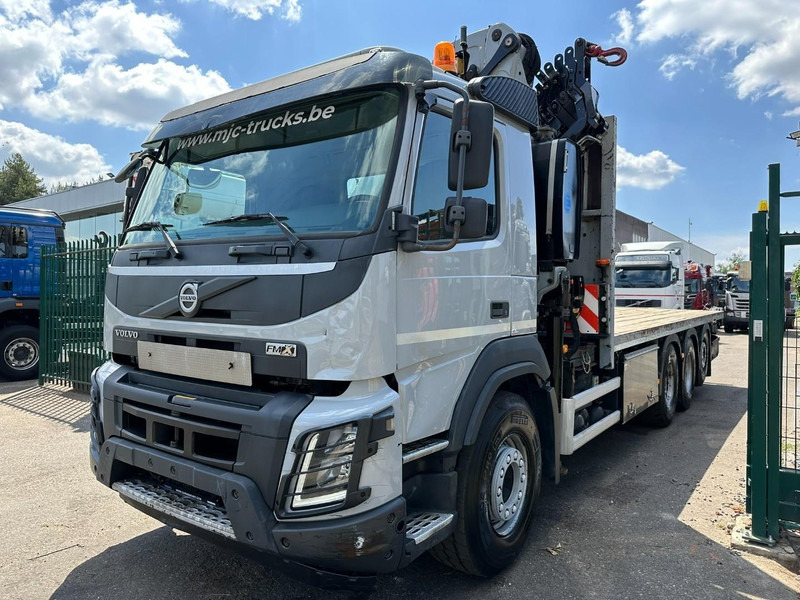 Volvo FMX 330 8x4 TRIDEM + CRANE EFFER 265 / 6S - PLATFORM 7m50 - EURO 6 - RADIO - *473.000km* - TÜV 05/2026 - BE TRUCK - Φορτηγό με γερανό: φωτογραφία 4 Volvo FMX 330 8x4 TRIDEM + CRANE EFFER 265 / 6S - PLATFORM 7m50 - EURO 6 - RADIO - *473.000km* - TÜV 05/2026 - BE TRUCK - Φορτηγό με γερανό: φωτογραφία 4