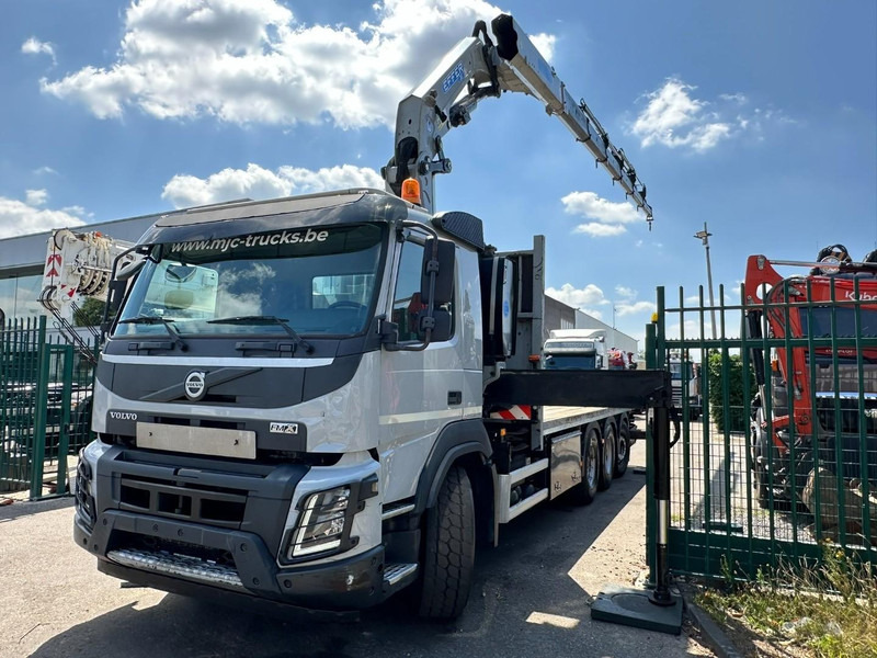 Volvo FMX 330 8x4 TRIDEM PRITSCHE + KRAN EFFER 265 / 6S - PLATFORM 7m50 - EURO 6 - RADIO - *473.000km* - TÜV 05/2026 - BE TRUCK - Φορτηγό με ανοιχτή καρότσα, Φορτηγό με γερανό: φωτογραφία 5 Volvo FMX 330 8x4 TRIDEM PRITSCHE + KRAN EFFER 265 / 6S - PLATFORM 7m50 - EURO 6 - RADIO - *473.000km* - TÜV 05/2026 - BE TRUCK - Φορτηγό με ανοιχτή καρότσα, Φορτηγό με γερανό: φωτογραφία 5