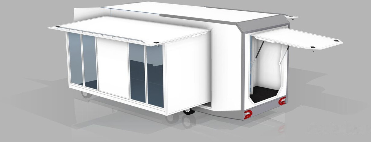 Καινούριο Ρυμουλκούμενη καντίνα Bannert IMBISS, Handlowa, Przyczepa Event Trailer: φωτογραφία 7