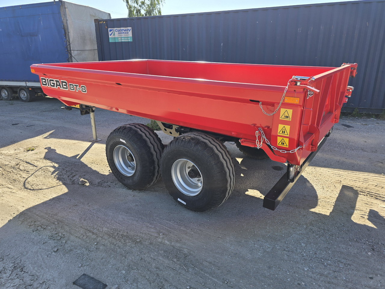 BIGAB BT-8 HARDOX - Ανατρεπόμενη ρυμούλκα για τρακτέρ: φωτογραφία 5 BIGAB BT-8 HARDOX - Ανατρεπόμενη ρυμούλκα για τρακτέρ: φωτογραφία 5