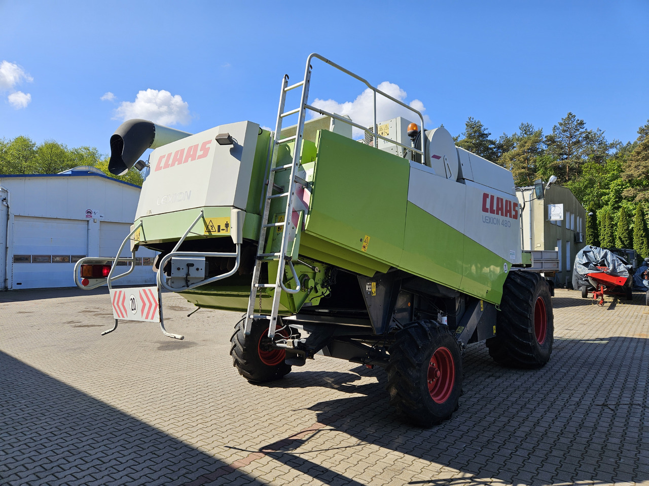 Claas Lexion 480 - Θεριζοαλωνιστική μηχανή: φωτογραφία 5 Claas Lexion 480 - Θεριζοαλωνιστική μηχανή: φωτογραφία 5