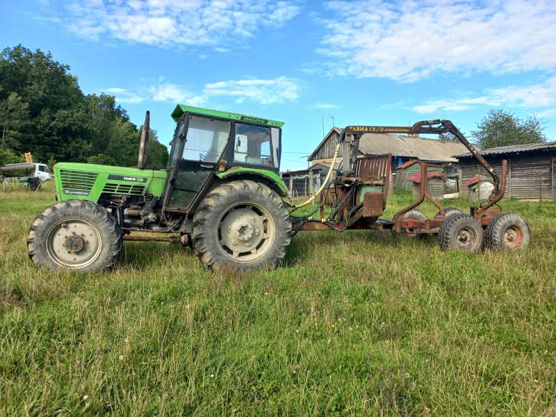 Deutz 6806 + Farma T6 - Τρακτέρ, Δασική ρυμούλκα: φωτογραφία 4 Deutz 6806 + Farma T6 - Τρακτέρ, Δασική ρυμούλκα: φωτογραφία 4