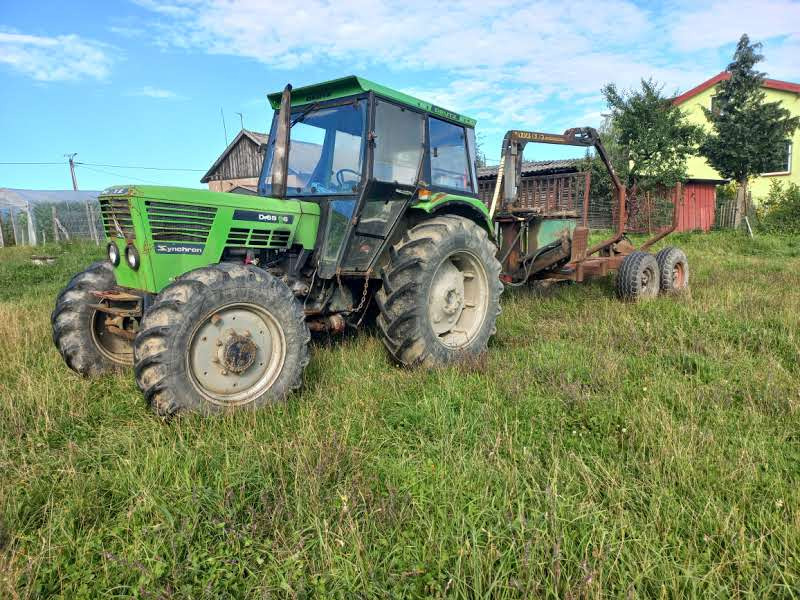 Deutz 6806 + Farma T6 - Τρακτέρ, Δασική ρυμούλκα: φωτογραφία 3 Deutz 6806 + Farma T6 - Τρακτέρ, Δασική ρυμούλκα: φωτογραφία 3