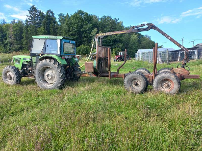 Deutz 6806 + Farma T6 - Τρακτέρ, Δασική ρυμούλκα: φωτογραφία 5 Deutz 6806 + Farma T6 - Τρακτέρ, Δασική ρυμούλκα: φωτογραφία 5