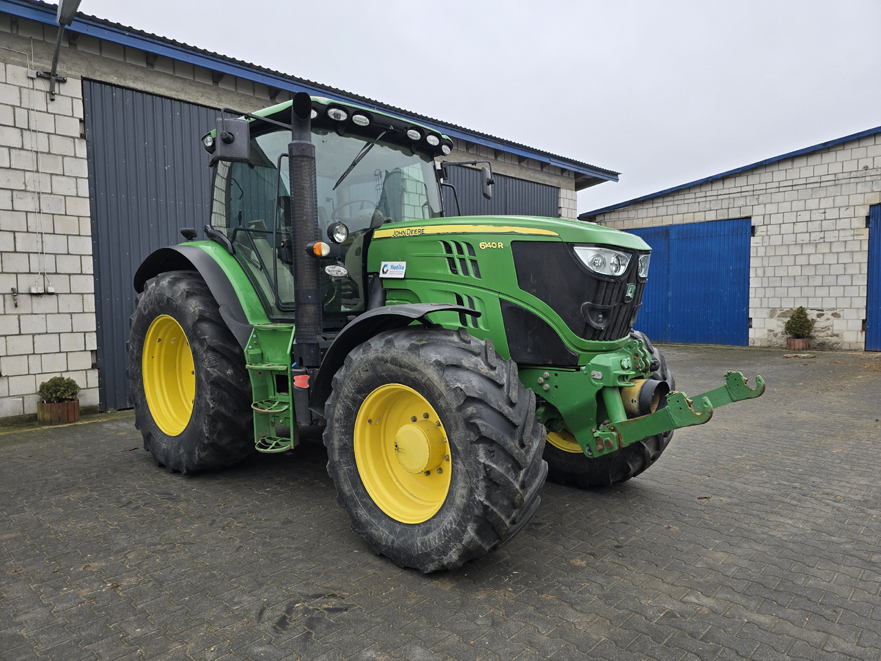JOHN DEERE 6140R - Τρακτέρ: φωτογραφία 5 JOHN DEERE 6140R - Τρακτέρ: φωτογραφία 5