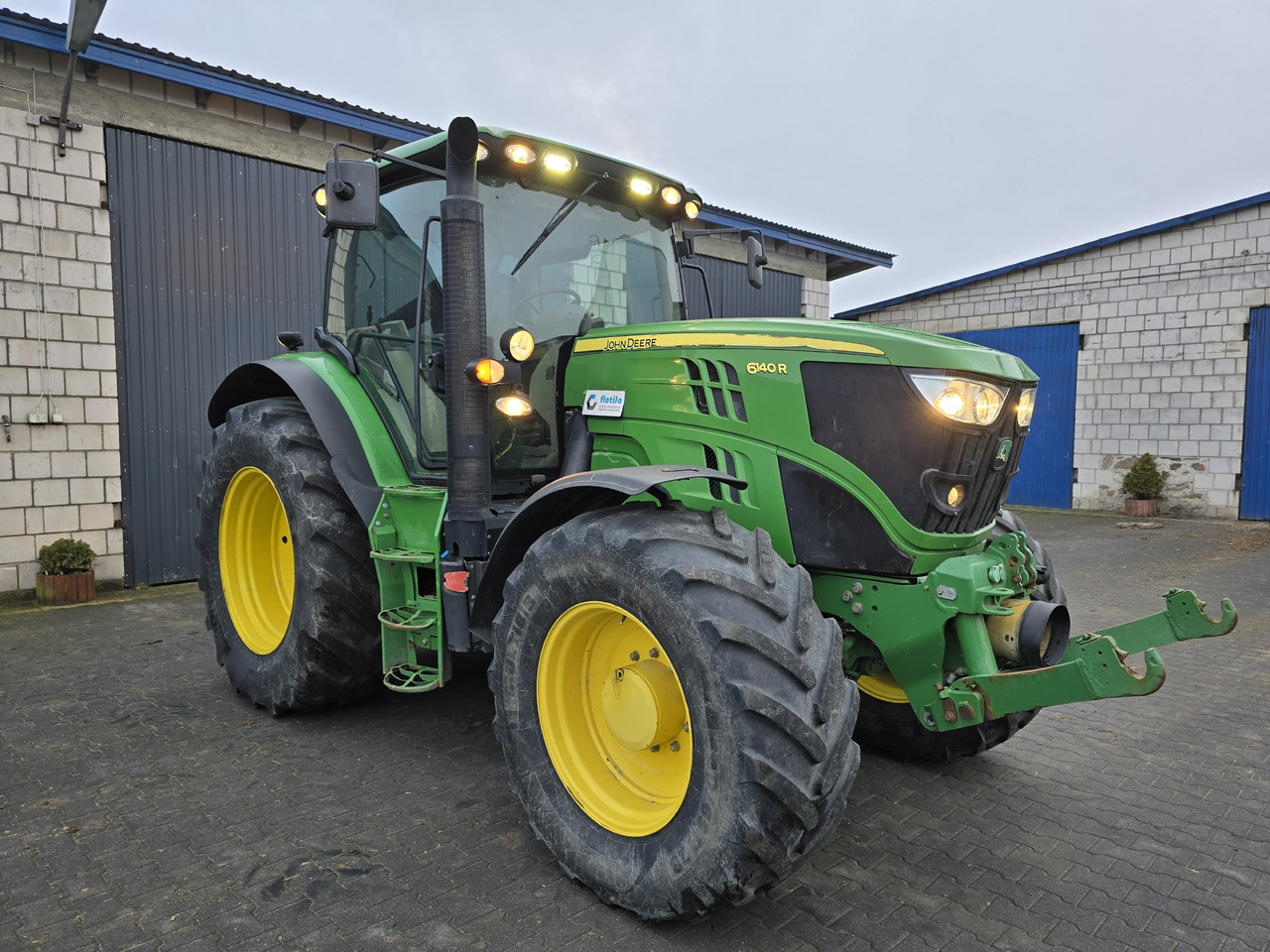 JOHN DEERE 6140R - Τρακτέρ: φωτογραφία 1 JOHN DEERE 6140R - Τρακτέρ: φωτογραφία 1