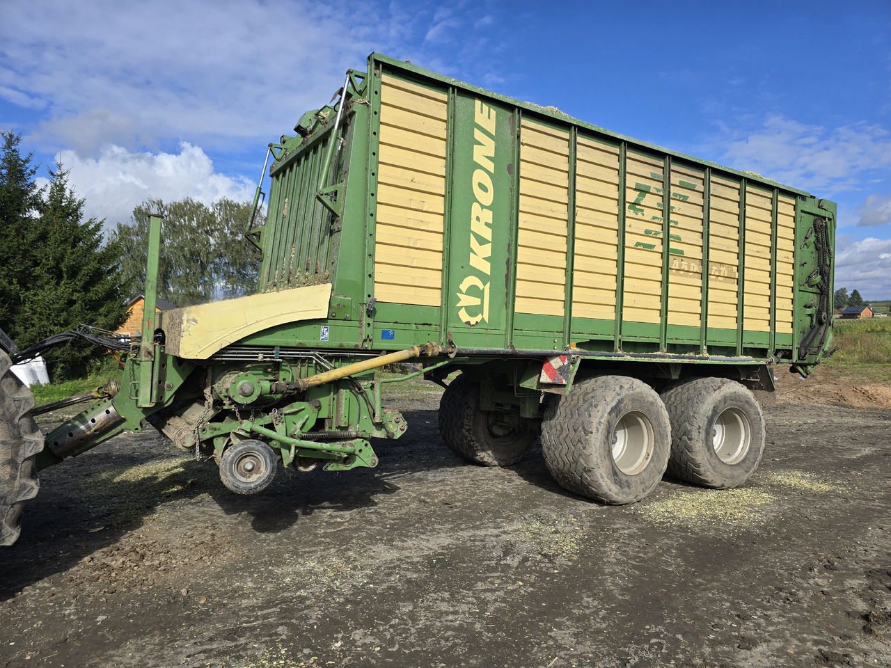 KRONE ZX 450 GD - Βαγόνι ενσίρωσης: φωτογραφία 1 KRONE ZX 450 GD - Βαγόνι ενσίρωσης: φωτογραφία 1
