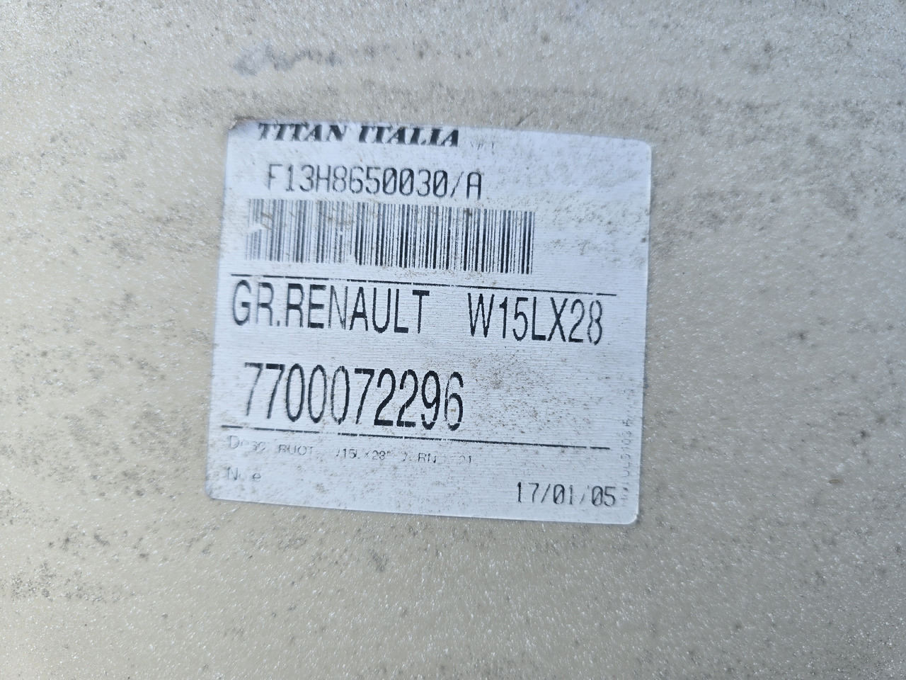 Titan W15LX28, piasta 150 mm - Πλήρης τροχός για Γεωργικά μηχανήματα: φωτογραφία 2 Titan W15LX28, piasta 150 mm - Πλήρης τροχός για Γεωργικά μηχανήματα: φωτογραφία 2