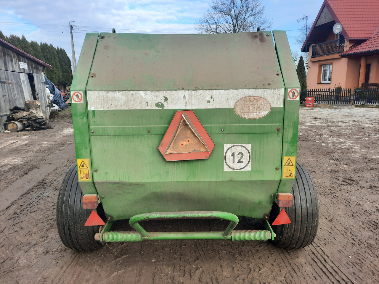 Sipma Z-569/1 FARMA - Χορτοδετική μηχανή στρόγγυλης μπάλας: φωτογραφία 4 Sipma Z-569/1 FARMA - Χορτοδετική μηχανή στρόγγυλης μπάλας: φωτογραφία 4