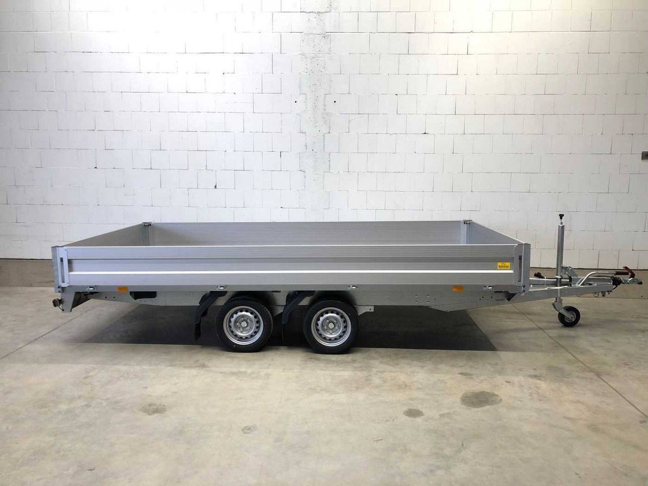 BOECKMANN HL-AL 4121/27 F Eco Hochlader - Τρέιλερ πλατφόρμα/ Καρότσα: φωτογραφία 1 BOECKMANN HL-AL 4121/27 F Eco Hochlader - Τρέιλερ πλατφόρμα/ Καρότσα: φωτογραφία 1