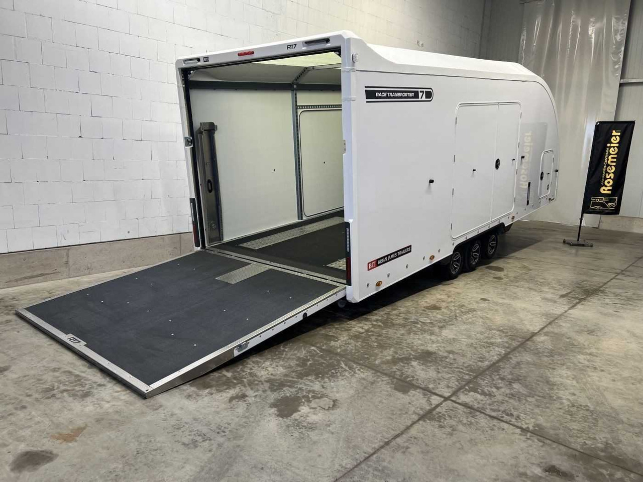 BRIAN_JAMES Race Transporter 7 Autotransporter geschlossen - Ρυμούλκα αυτοκινητάμαξα: φωτογραφία 2 BRIAN_JAMES Race Transporter 7 Autotransporter geschlossen - Ρυμούλκα αυτοκινητάμαξα: φωτογραφία 2