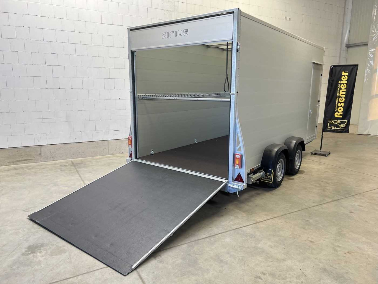Καινούριο Ρυμούλκα κόφα G270 Tür Kofferanhänger Sirius: φωτογραφία 6