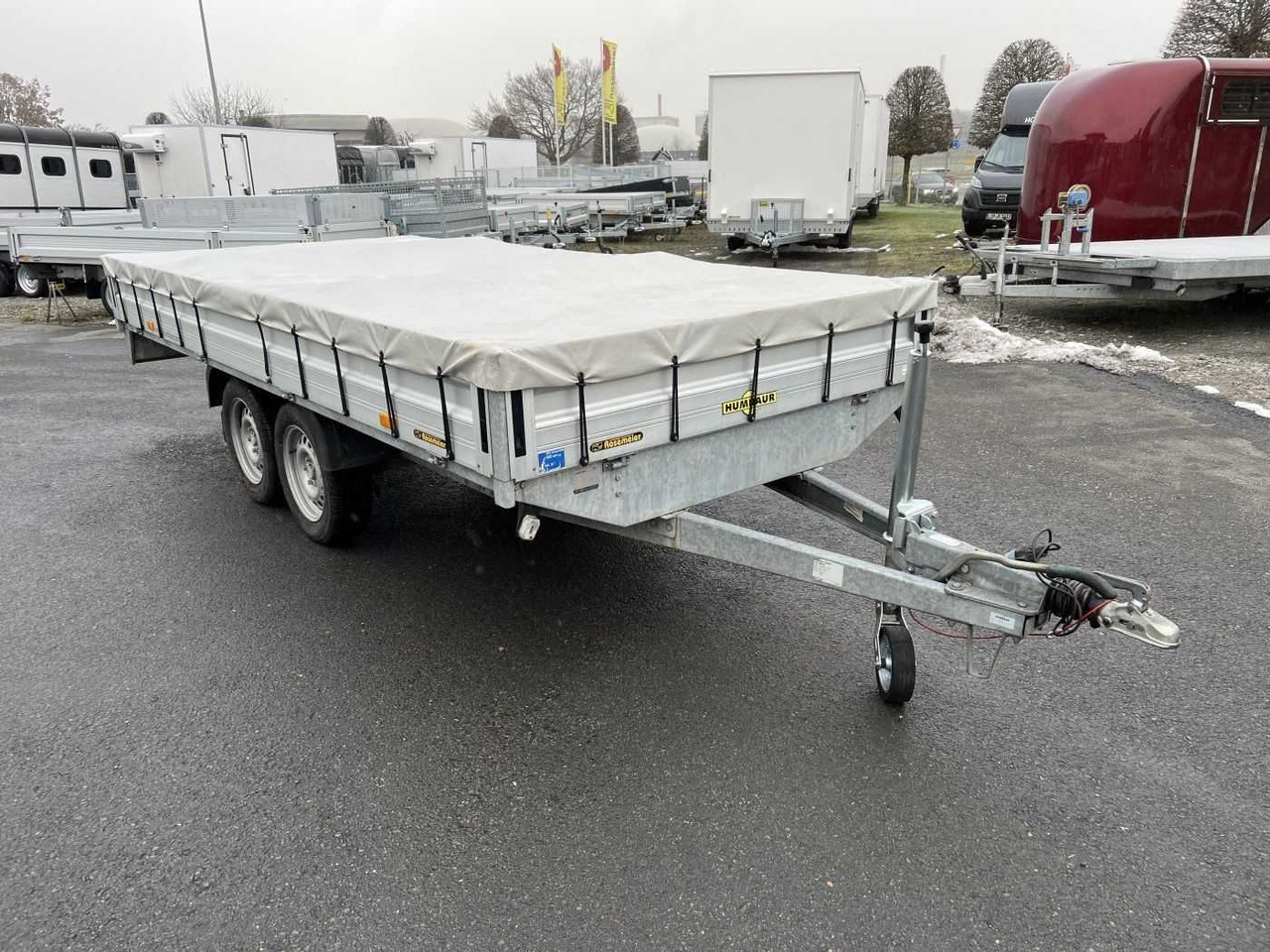 HUMBAUR HT 254118 Hochlader - Τρέιλερ πλατφόρμα/ Καρότσα: φωτογραφία 1 HUMBAUR HT 254118 Hochlader - Τρέιλερ πλατφόρμα/ Καρότσα: φωτογραφία 1