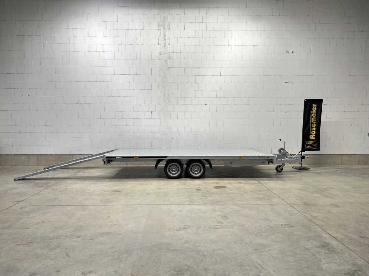 MARTZ GT Plateau 450/2 S 3,5T Alu Plattformanhänger - Ρυμούλκα αυτοκινητάμαξα: φωτογραφία 3 MARTZ GT Plateau 450/2 S 3,5T Alu Plattformanhänger - Ρυμούλκα αυτοκινητάμαξα: φωτογραφία 3