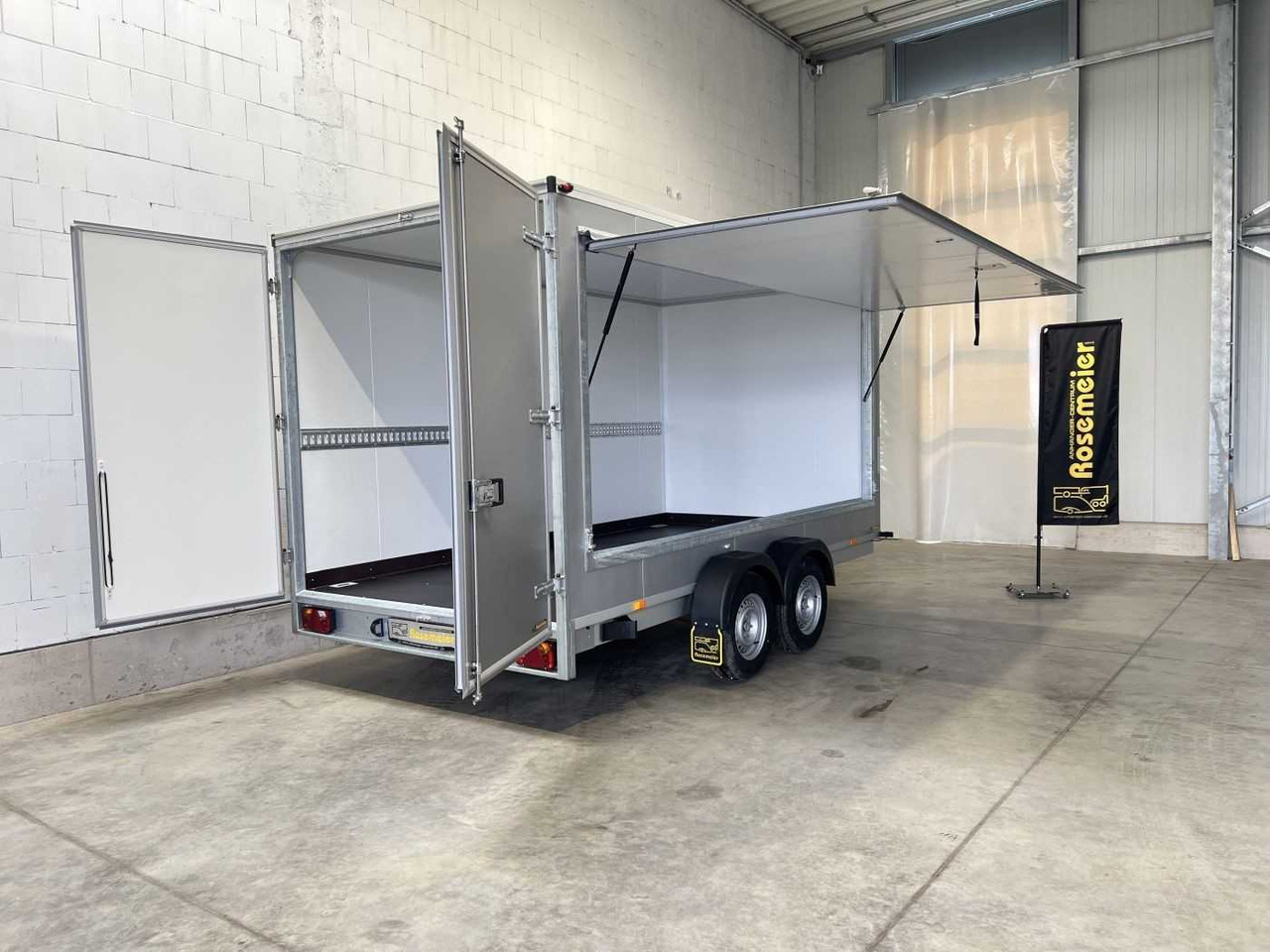 VEZEKO TK D 27.40 Flügeltüren+Seitenk Kofferanhänger Promotionanhänger - Ρυμούλκα κόφα: φωτογραφία 2 VEZEKO TK D 27.40 Flügeltüren+Seitenk Kofferanhänger Promotionanhänger - Ρυμούλκα κόφα: φωτογραφία 2