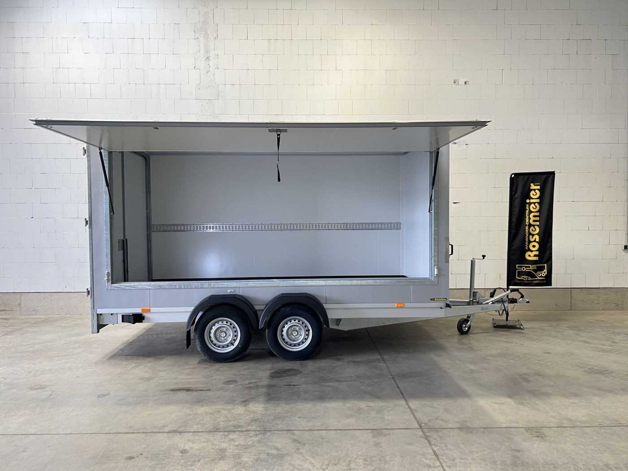 VEZEKO TK D 27.40 Flügeltüren+Seitenk Kofferanhänger Promotionanhänger - Ρυμούλκα κόφα: φωτογραφία 3 VEZEKO TK D 27.40 Flügeltüren+Seitenk Kofferanhänger Promotionanhänger - Ρυμούλκα κόφα: φωτογραφία 3