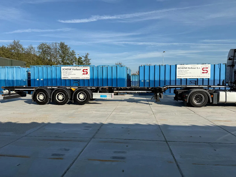 D-Tec Flexitrailer 3x Extandable / For all sizes container/tyres all 80%/Holland Trailer - Επικαθήμενο μεταφοράς εμπορευματοκιβωτίων/ Κινητό αμάξωμα: φωτογραφία 3 D-Tec Flexitrailer 3x Extandable / For all sizes container/tyres all 80%/Holland Trailer - Επικαθήμενο μεταφοράς εμπορευματοκιβωτίων/ Κινητό αμάξωμα: φωτογραφία 3