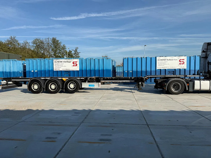 D-Tec Flexitrailer 3x Extandable / For all sizes container/tyres all 80%/Holland Trailer - Επικαθήμενο μεταφοράς εμπορευματοκιβωτίων/ Κινητό αμάξωμα: φωτογραφία 2 D-Tec Flexitrailer 3x Extandable / For all sizes container/tyres all 80%/Holland Trailer - Επικαθήμενο μεταφοράς εμπορευματοκιβωτίων/ Κινητό αμάξωμα: φωτογραφία 2