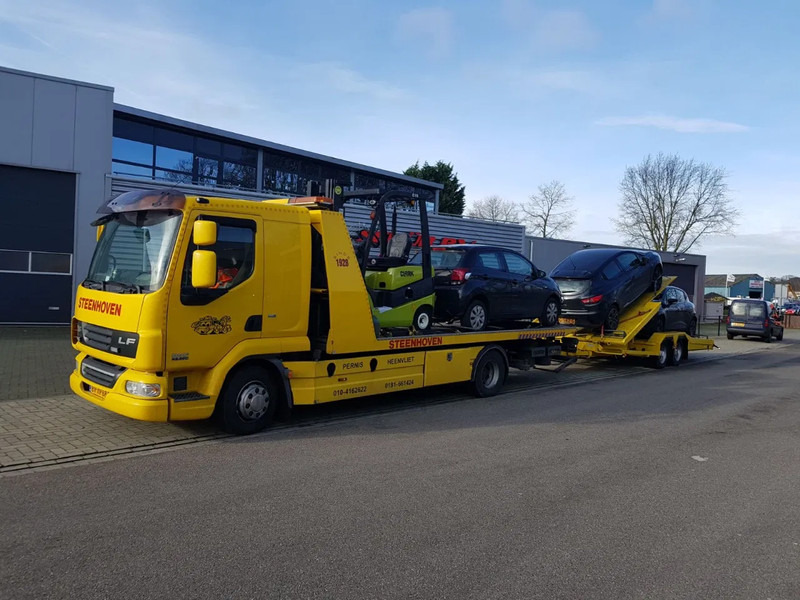 DAF LF 45 LF45-220 Abschelppwagen Falkom mit Anhanger / Schiebeplateau / Brill / Winde / Top Zustand - Φορτηγό αυτοκινητάμαξα: φωτογραφία 4 DAF LF 45 LF45-220 Abschelppwagen Falkom mit Anhanger / Schiebeplateau / Brill / Winde / Top Zustand - Φορτηγό αυτοκινητάμαξα: φωτογραφία 4