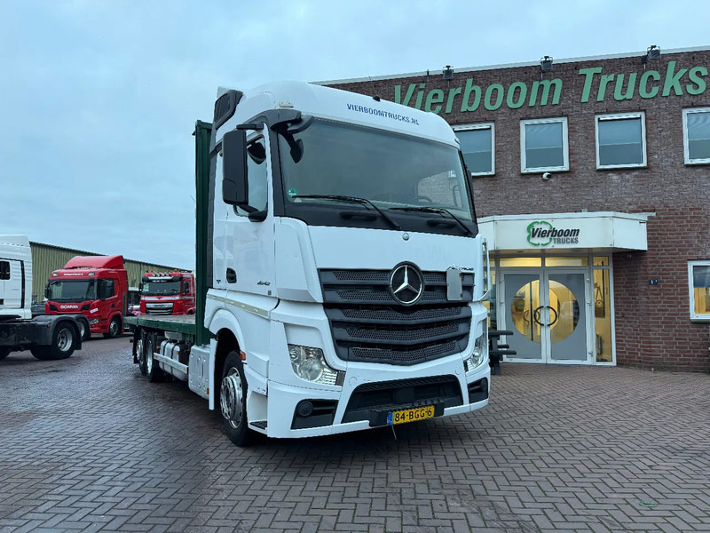 Mercedes-Benz Actros Actros 2542LL 6X2 met open laabak BDF Platform NL Truck - Φορτηγό με ανοιχτή καρότσα: φωτογραφία 1 Mercedes-Benz Actros Actros 2542LL 6X2 met open laabak BDF Platform NL Truck - Φορτηγό με ανοιχτή καρότσα: φωτογραφία 1