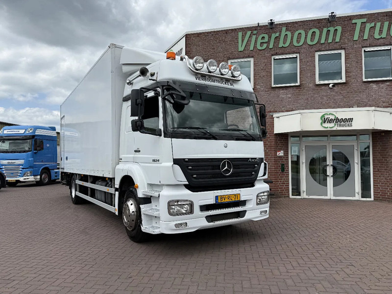 Mercedes-Benz Axor 1824 Axor 1824L mit 7.70m Koffer und Ladebordwand - Φορτηγό κόφα: φωτογραφία 1 Mercedes-Benz Axor 1824 Axor 1824L mit 7.70m Koffer und Ladebordwand - Φορτηγό κόφα: φωτογραφία 1