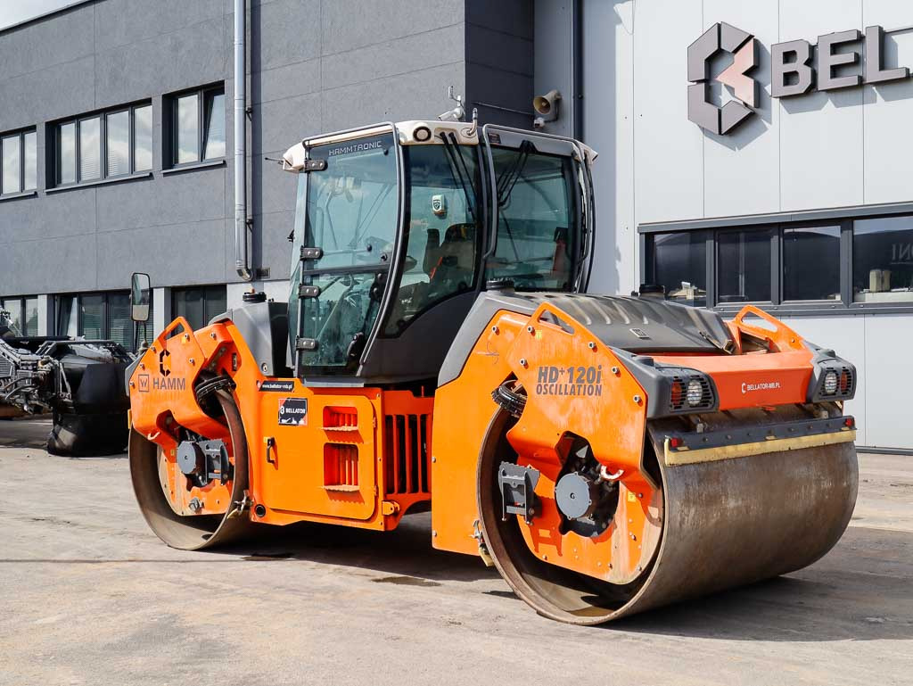 Ασφαλτικός οδοστρωτήρας HAMM HD+ 120i VO: φωτογραφία 8 Ασφαλτικός οδοστρωτήρας HAMM HD+ 120i VO: φωτογραφία 8