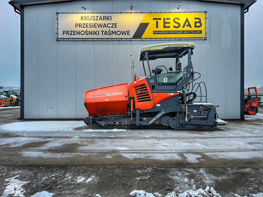 VÖGELE SUPER 1800-3i - Διαστρωτήρας ασφάλτου: φωτογραφία 1 VÖGELE SUPER 1800-3i - Διαστρωτήρας ασφάλτου: φωτογραφία 1