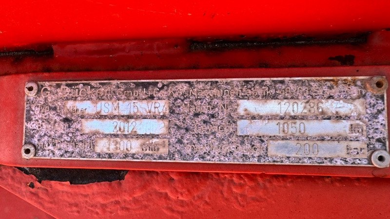 Dücker USM 15 VR4 - Καταστροφέας με σφυριά: φωτογραφία 2 Dücker USM 15 VR4 - Καταστροφέας με σφυριά: φωτογραφία 2