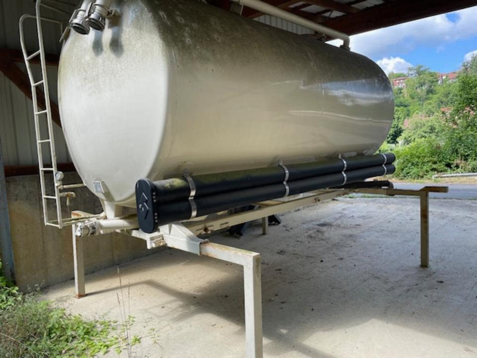 Wechselbrücke mit Silobehälter für den Mehltransport - Εμπορευματοκιβώτιο-δεξαμενή: φωτογραφία 3 Wechselbrücke mit Silobehälter für den Mehltransport - Εμπορευματοκιβώτιο-δεξαμενή: φωτογραφία 3