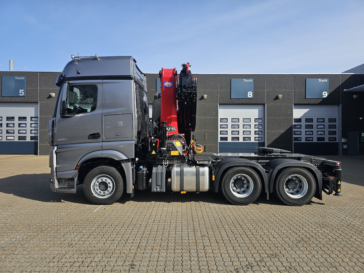 Mercedes Arocs 2653 6x4 40 T-mtr. - Φορτηγό με γερανό, Τράκτορας: φωτογραφία 4 Mercedes Arocs 2653 6x4 40 T-mtr. - Φορτηγό με γερανό, Τράκτορας: φωτογραφία 4