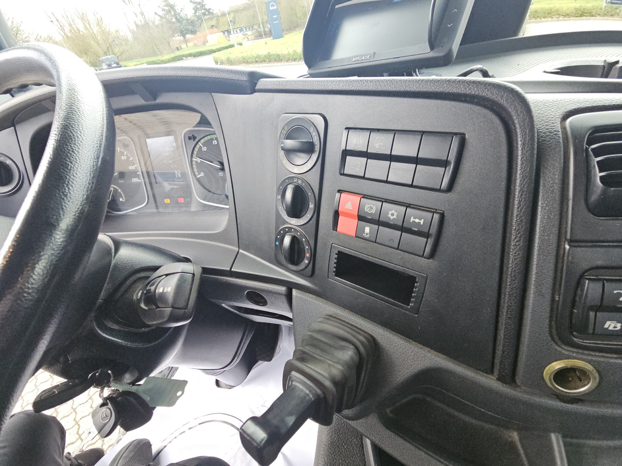 Φορτηγό μεταφοράς εμπορευματοκιβωτίων/ Κινητό αμάξωμα Mercedes Atego 1224: φωτογραφία 17