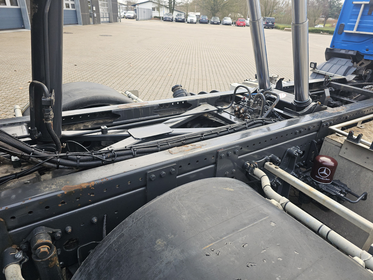 Φορτηγό μεταφοράς εμπορευματοκιβωτίων/ Κινητό αμάξωμα Mercedes Atego 1224: φωτογραφία 10