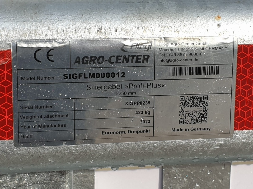 Fliegl SILIERGABEL PROFI-PLUS - Φορτωτησ για τρακτερ: φωτογραφία 5 Fliegl SILIERGABEL PROFI-PLUS - Φορτωτησ για τρακτερ: φωτογραφία 5