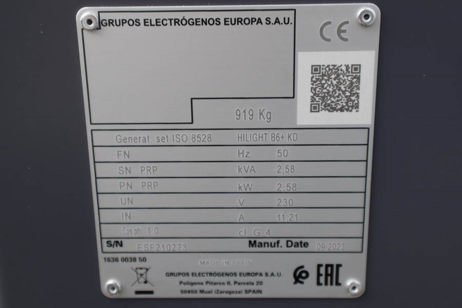Atlas Copco Hilight B6+ KD Valid inspection, *Guarantee! Max B - Πύργος φωτισμού: φωτογραφία 5 Atlas Copco Hilight B6+ KD Valid inspection, *Guarantee! Max B - Πύργος φωτισμού: φωτογραφία 5