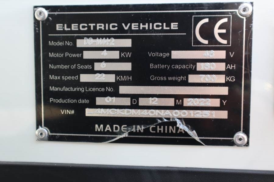 Αμαξίδιo του γκολφ BRINGO PM4+2 SUPERIOR M Valid Inspection, *Guarant: φωτογραφία 10
