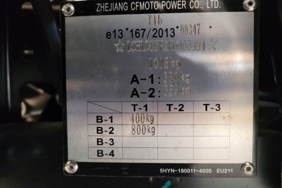 Τετράκλινα CFMoto UFORCE600 Valid Inspection, *Guarantee! Dutch Regi: φωτογραφία 6