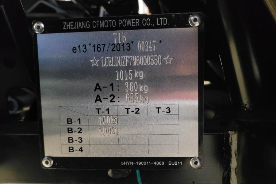 Τετράκλινα CFMoto UFORCE600 Valid Inspection, *Guarantee! Dutch Regi: φωτογραφία 6