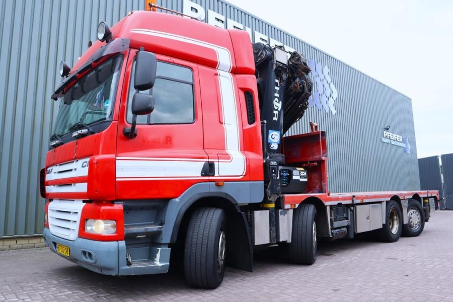 DAF CF85 With HMF 85t/m Crane Dutch Registration, HMF - Γερανός παντός εδάφους: φωτογραφία 1 DAF CF85 With HMF 85t/m Crane Dutch Registration, HMF - Γερανός παντός εδάφους: φωτογραφία 1