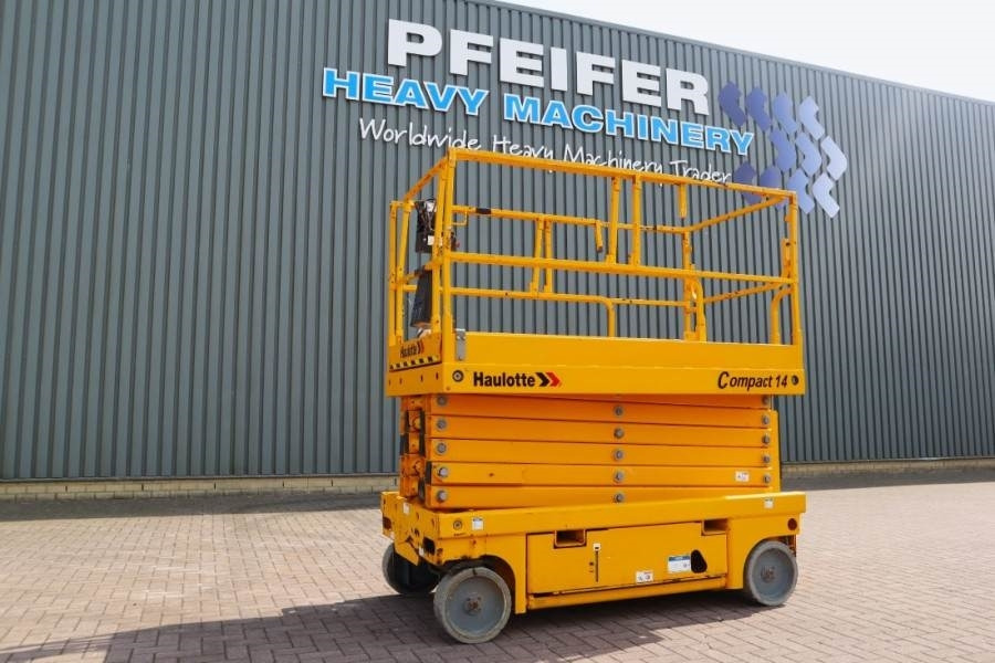Haulotte Compact 14 Electric, 14m Working Height, 350kg Cap - Ψαλιδωτό ανυψωτικό: φωτογραφία 1 Haulotte Compact 14 Electric, 14m Working Height, 350kg Cap - Ψαλιδωτό ανυψωτικό: φωτογραφία 1
