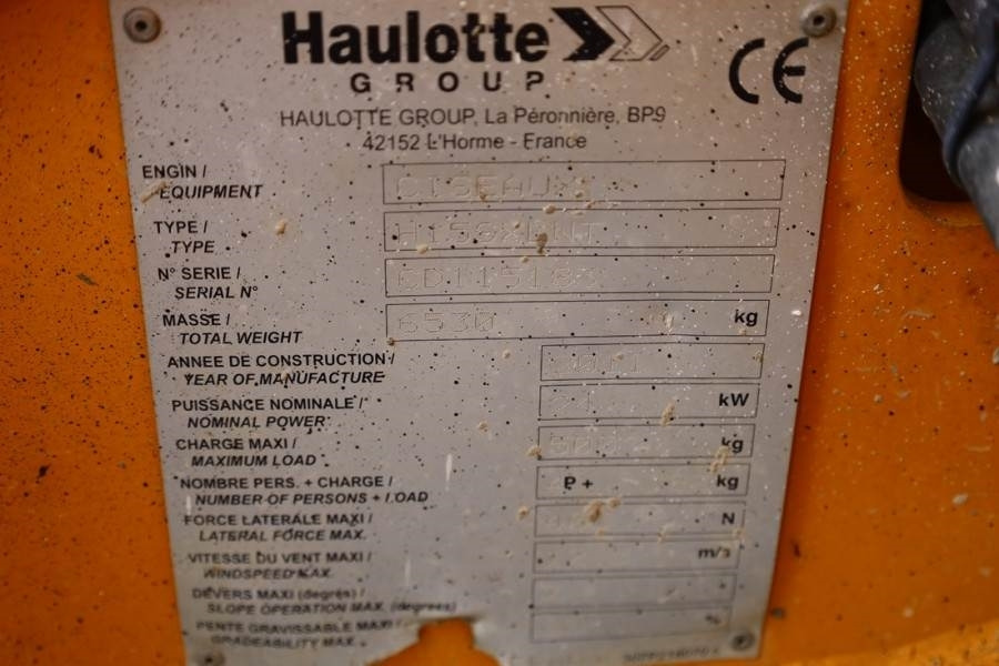 Ψαλιδωτό ανυψωτικό Haulotte H15SXL Diesel, 4x4 Drive, 15m Working Height, 500k: φωτογραφία 6 Ψαλιδωτό ανυψωτικό Haulotte H15SXL Diesel, 4x4 Drive, 15m Working Height, 500k: φωτογραφία 6