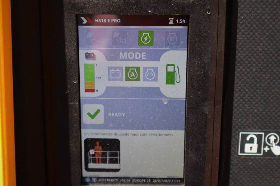Haulotte HS18EPRO Valid Inspection, Full Electric 4x4 Drive - Ψαλιδωτό ανυψωτικό: φωτογραφία 4 Haulotte HS18EPRO Valid Inspection, Full Electric 4x4 Drive - Ψαλιδωτό ανυψωτικό: φωτογραφία 4