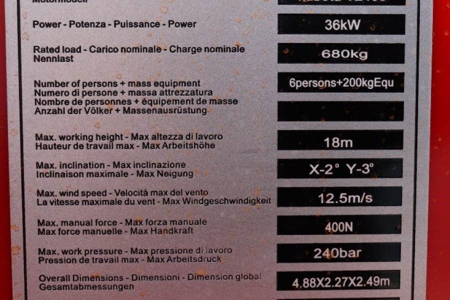 Ψαλιδωτό ανυψωτικό Magni DS1823RT New And Available Directly From Stock, Di: φωτογραφία 6 Ψαλιδωτό ανυψωτικό Magni DS1823RT New And Available Directly From Stock, Di: φωτογραφία 6