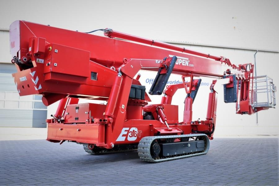 Teupen Leo 36t 230 V Electric Motor + Diesel, Rubber Trac - Καλαθοφόρο ανυψωτικό: φωτογραφία 3 Teupen Leo 36t 230 V Electric Motor + Diesel, Rubber Trac - Καλαθοφόρο ανυψωτικό: φωτογραφία 3