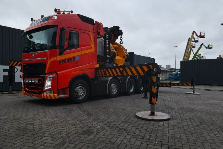 Γερανός παντός εδάφους Volvo FH12 With Cormach 135tm Crane Volvo FH12 10x4 With: φωτογραφία 16