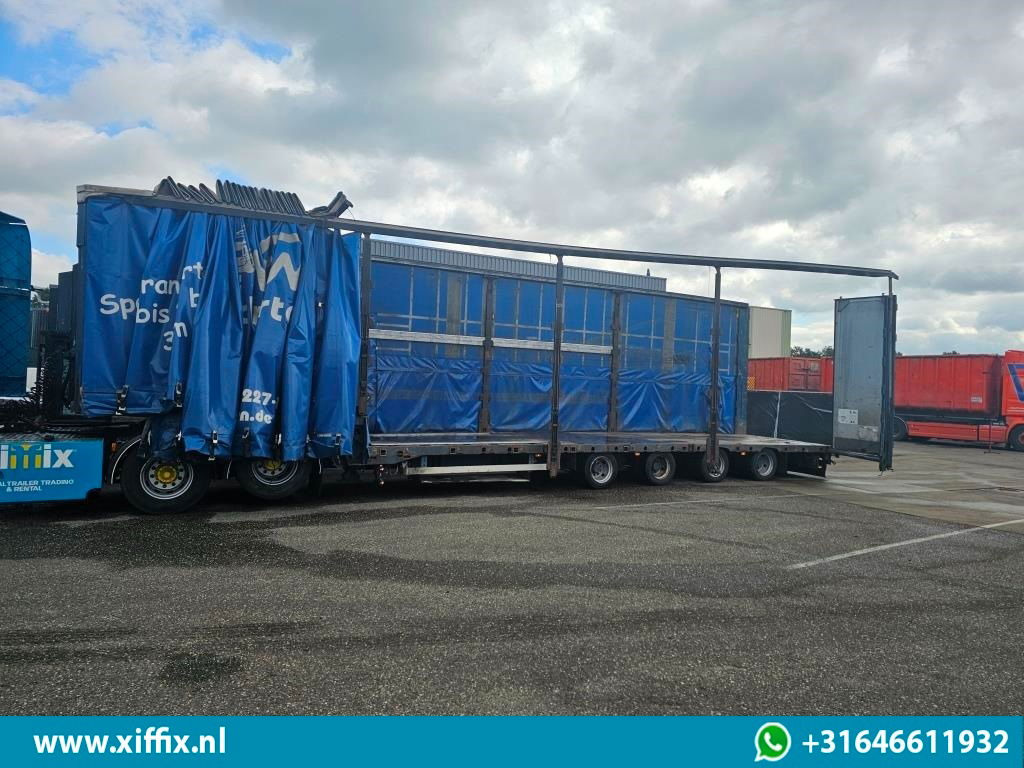 Dinkel 4-ass. Semi dieplader met elektrische huifopbouw / 2x naloop gestuurd - Επικαθήμενο με χαμηλό δάπεδο: φωτογραφία 4 Dinkel 4-ass. Semi dieplader met elektrische huifopbouw / 2x naloop gestuurd - Επικαθήμενο με χαμηλό δάπεδο: φωτογραφία 4