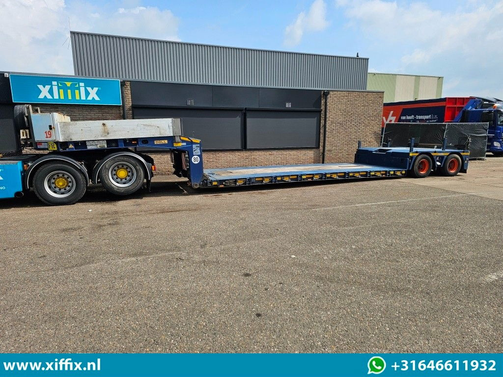 Επικαθήμενο με χαμηλό δάπεδο Doll 2-ass. Uitschuifbare dieplader met afneembare nek / 2x gestuurd: φωτογραφία 12