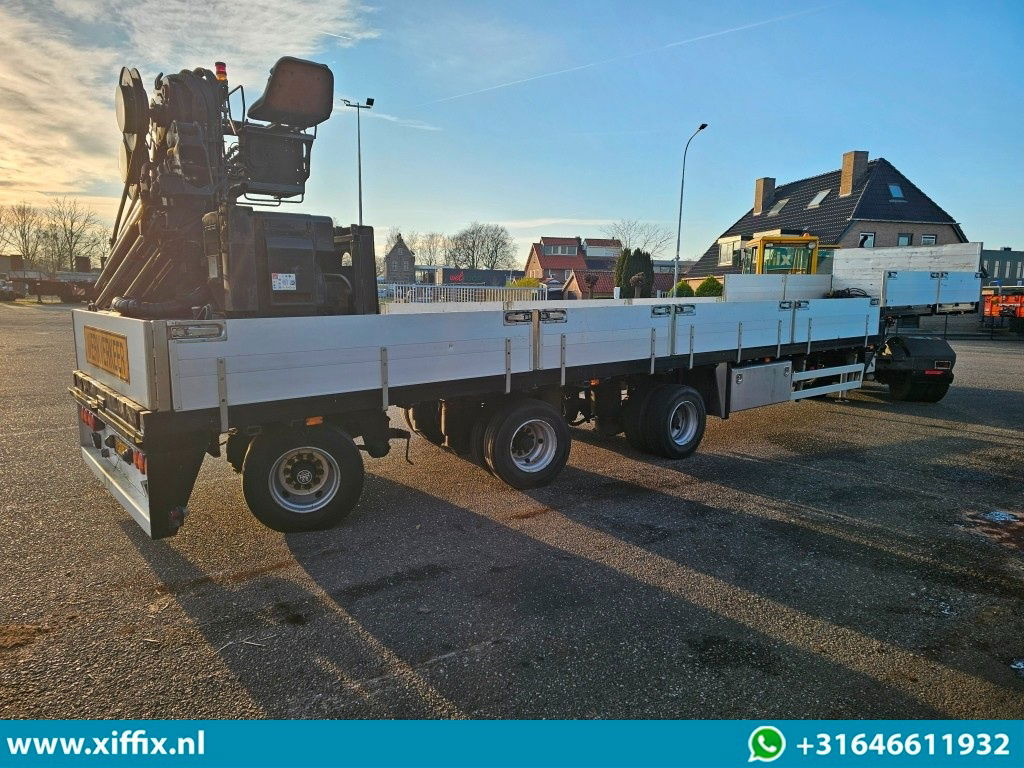 Επικαθήμενο με χαμηλό δάπεδο Floor 3-ass. Uitschuifbare semi dieplader met Hiab 22 ton/mtr. Kraan: φωτογραφία 10