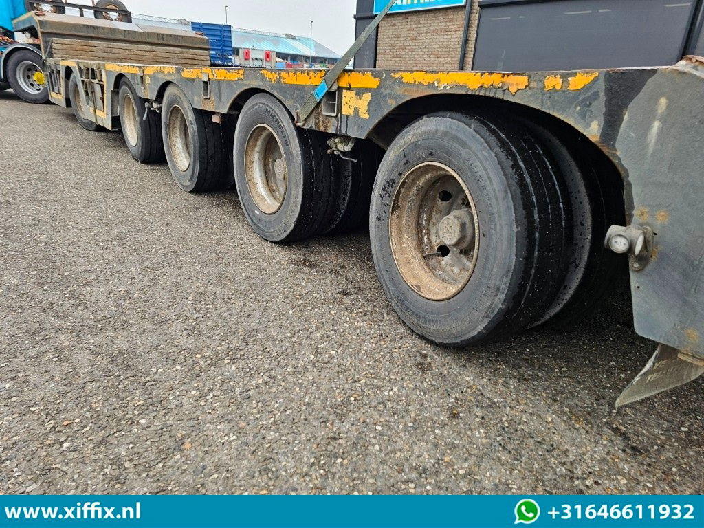Επικαθήμενο με χαμηλό δάπεδο Lintrailers 5-ass. Uitschuifbare semi dieplader met hydr. Kleppen / 275 cm. Bree: φωτογραφία 11