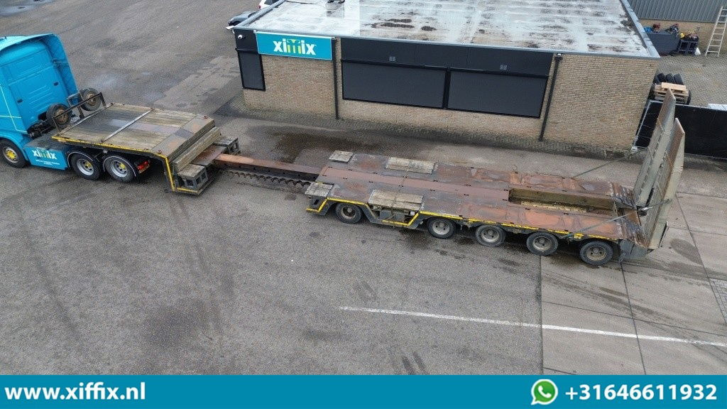 Lintrailers 5-ass. Uitschuifbare semi dieplader met hydr. Kleppen / 275 cm. Bree - Επικαθήμενο με χαμηλό δάπεδο: φωτογραφία 2 Lintrailers 5-ass. Uitschuifbare semi dieplader met hydr. Kleppen / 275 cm. Bree - Επικαθήμενο με χαμηλό δάπεδο: φωτογραφία 2